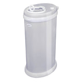 Ubbi Stainless Steel Diaper Pail with Child Safety Lock - Grey