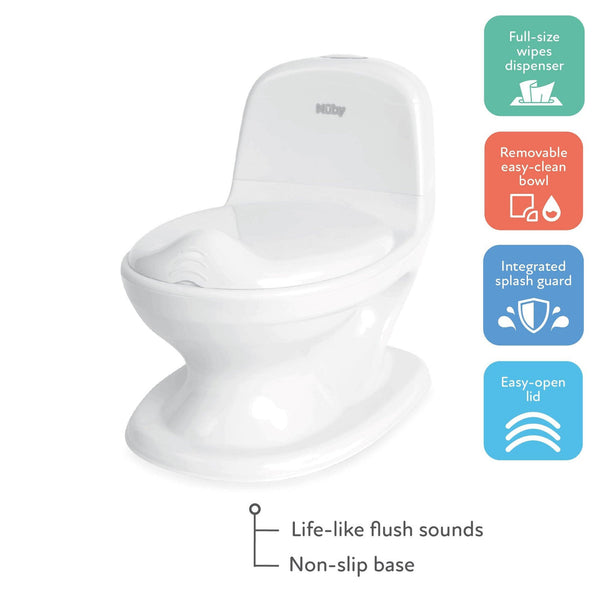 Nuby My Real Potty Mini Size Toilet
