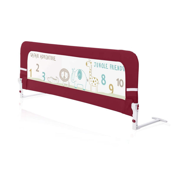 R For Rabbit Bed Rail Safety Guard Bed Rail Red