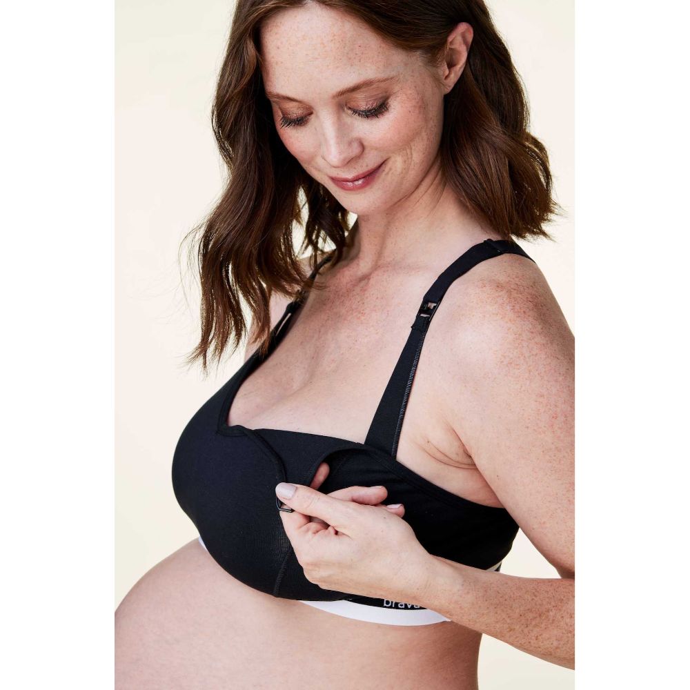 Bravado Original Full Cup Nursing Bra Small Dove Heather