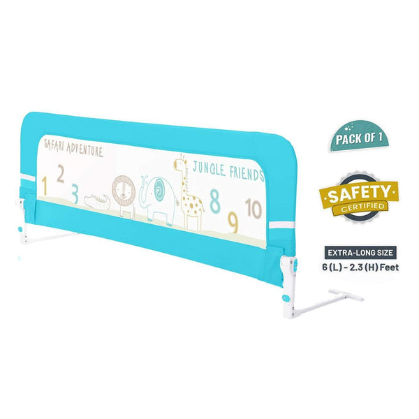 R For Rabbit Bed Rail Safety Guard Bed Rail Blue