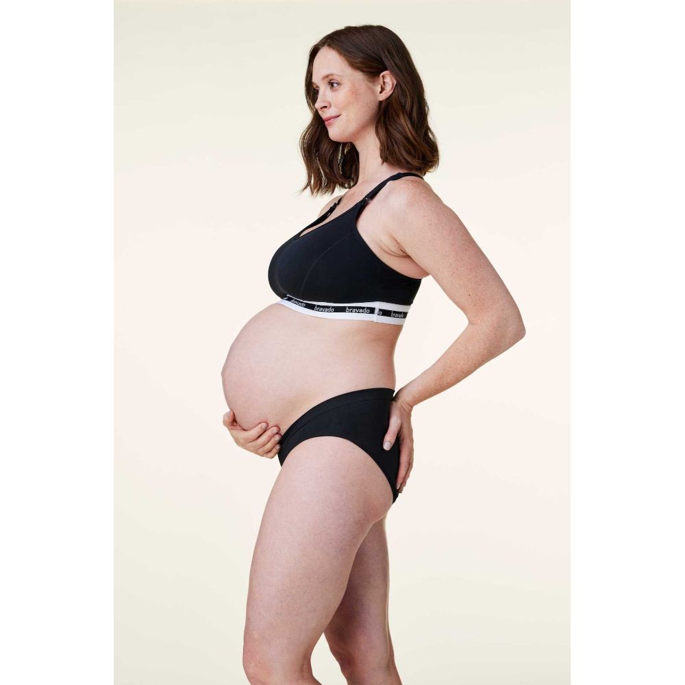 Bravado Original Full Cup Nursing Bra Small Dove Heather