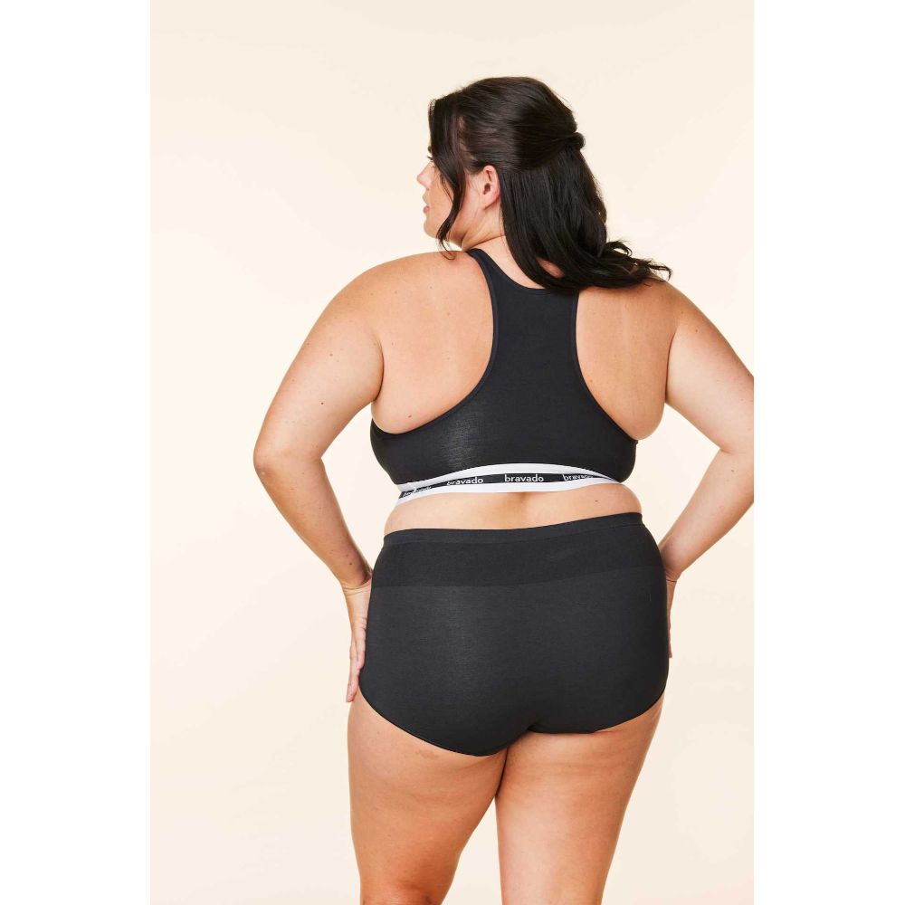 Bravado Original Full Cup Pumping and Nursing Bra Small Full Cup Black