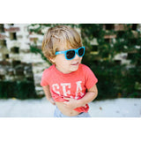 Babiators Originals Navigator Kids Sunglasses – Blue | Smoke Lens
