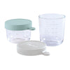 Beaba Set Of Glass Conservation Jars - 150/250 Ml