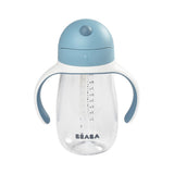 BÉABA 2-in-1 Straw Cup 300ml – Windy Blue | 8M+
