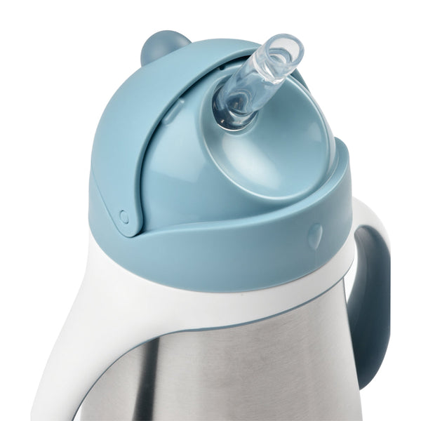 Beaba Stainless Steel Straw Cup - 250 Ml
