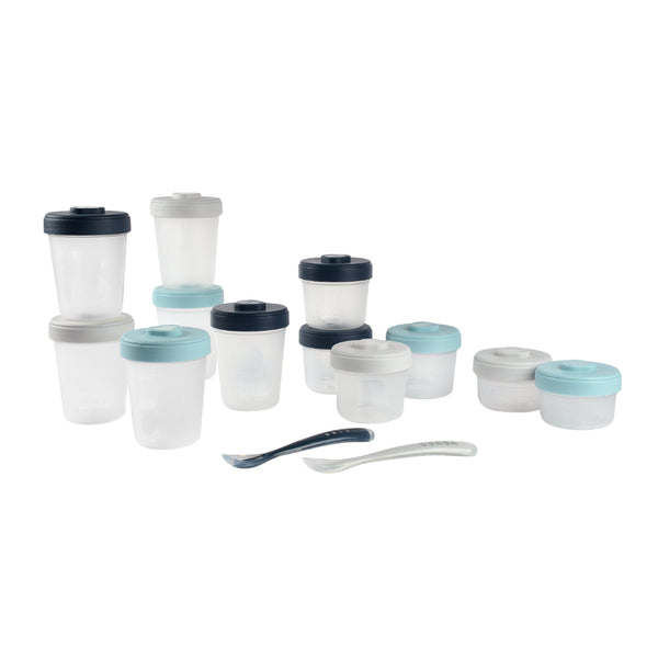 Beaba Expert Pack Meal & Food Storage Storm 12 Clip Portions