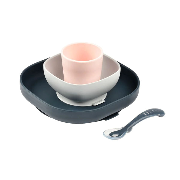 Beaba Silicone Meal Set- Night Blue