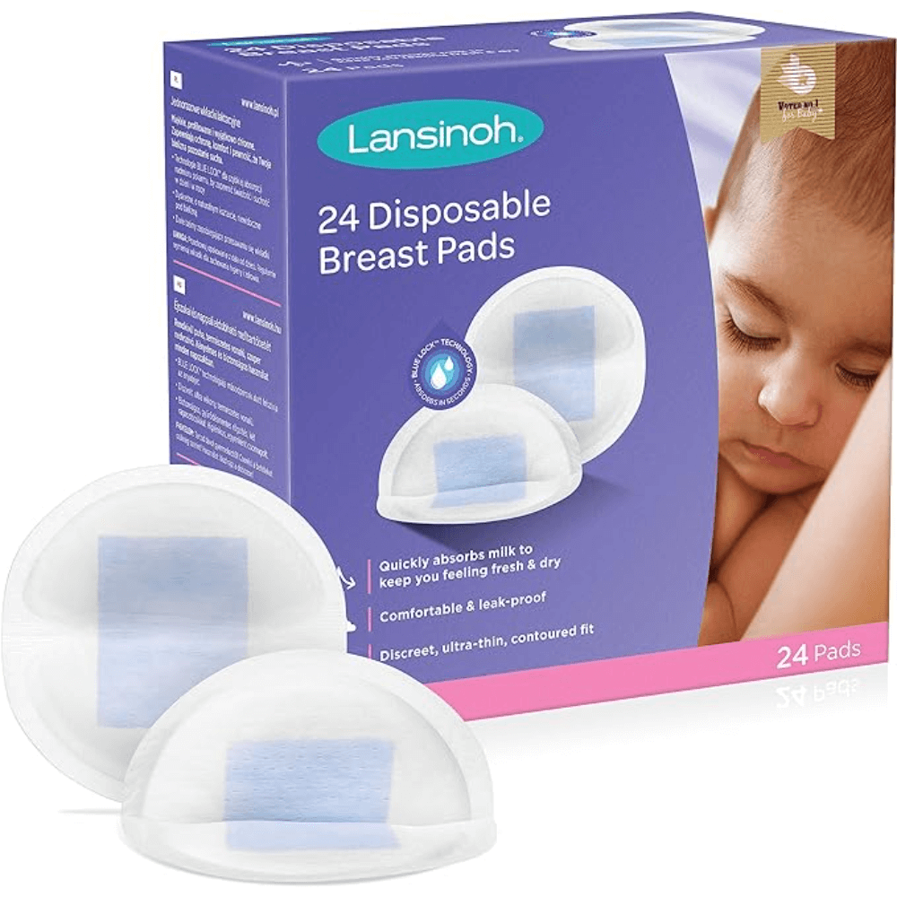 Lansinoh Stay Dry Disposable Nursing Pads Pack of 24
