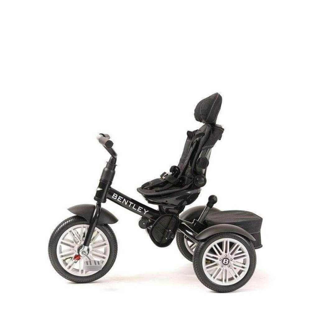 Bentley 6-in-1 Baby Trike Stroller – Onyx Black | 6 Months to 5 Years