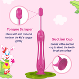 Chicco Kids Soft Toothbrush 3–8 Years Pink