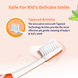 Chicco Kids Soft Toothbrush 3–8 Years Orange