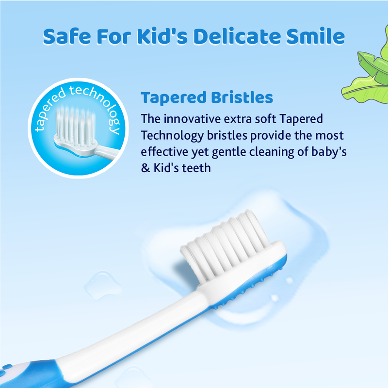 Chicco Kids Soft Toothbrush 3–8 Years Blue