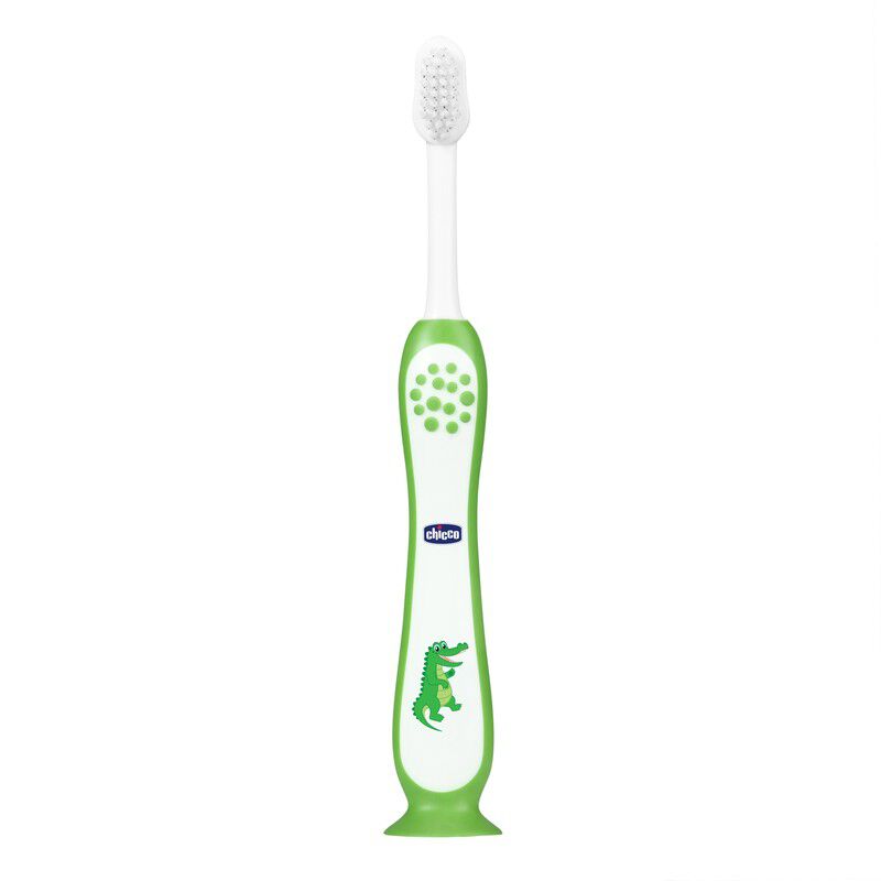 Chicco Kids Soft Toothbrush 3–8 Years Green