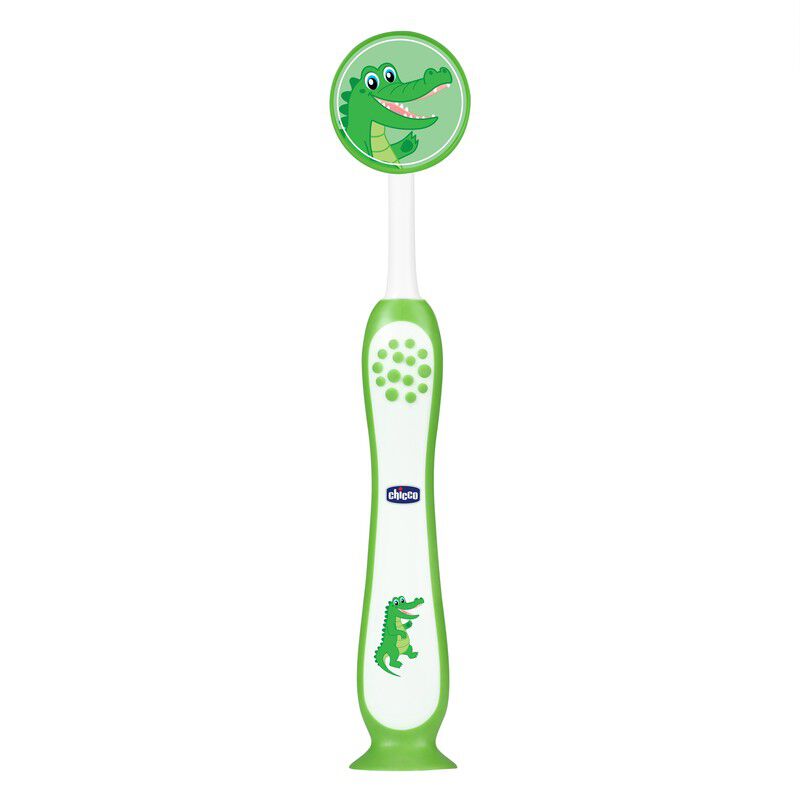 Chicco Kids Soft Toothbrush 3–8 Years Green
