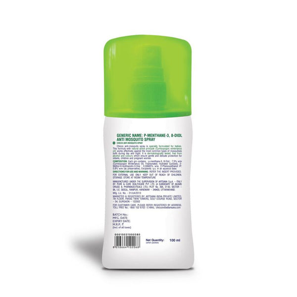 Chicco Anti-Mosquito Baby Spray (100Ml)