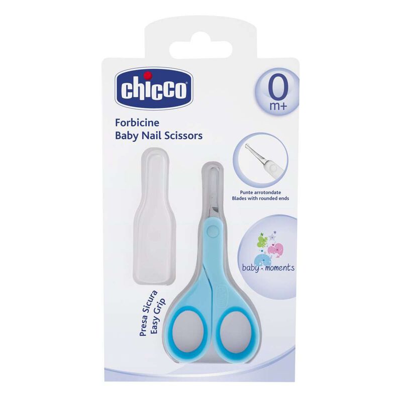 Chicco Baby Nail Scissors One Size Light Blue