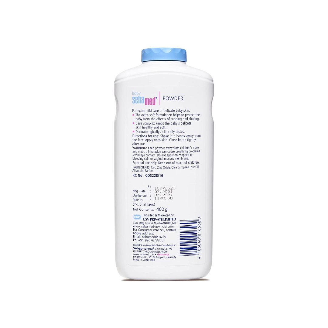 Sebamed Baby Powder - 400 Gm