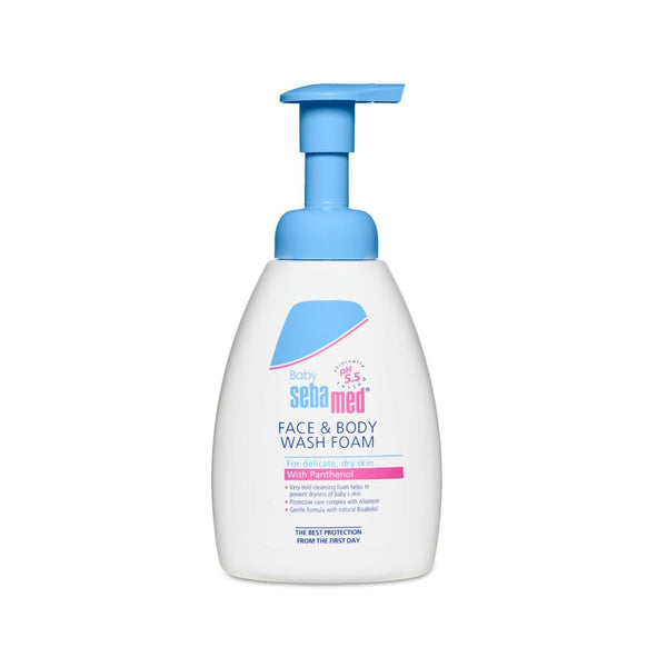 Sebamed Face & Body Foam Wash White - 400 Ml