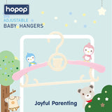 Hopop Adjustable Anti-Slip Baby Clothes Hangers Pack of 6 – Multicolo