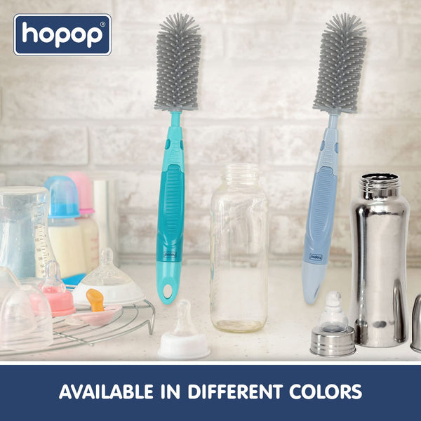 Hopop Bottle & Nipple Cleaning Brush - Assorted
