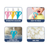 Hopop Easy Grip Banana Silicone Teether - Assorted Colour