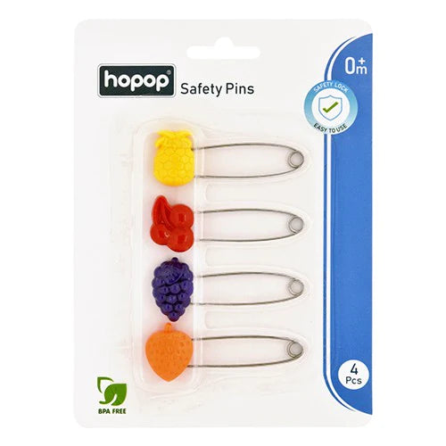 Hopop Nappy Pins (Pack Of 4)