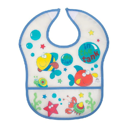 Hopop Baby Crumb Catcher Bib Small - Assorted Print