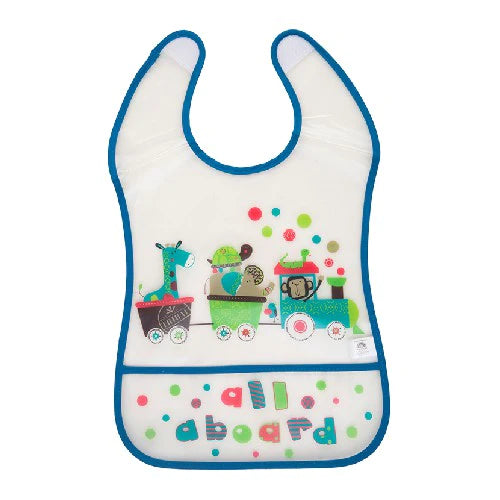 Hopop Baby Crumb Catcher Bib Big - Assorted Colour