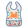 Hopop Baby Crumb Catcher Bib Big - Assorted Colour