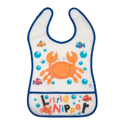 Hopop Baby Crumb Catcher Bib Big - Assorted Colour