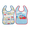Hopop Baby Crumb Catcher Bib Big (Pack Of 2) - Assorted Print