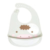 Hopop Easy Clean Crumb Catcher Silicon Bib - Assorted Print
