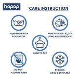 Hopop Adjustable Waterproof Silicone Baby Bib with Crumb Catcher - Assorted