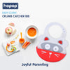 Hopop Easy Clean Crumb Catcher Silicon Bib- Assorted Print