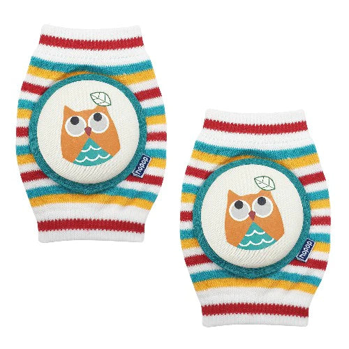 Hopop Anti-Slip Elbow & Knee Pads for Crawling Baby Free Size Multicolor