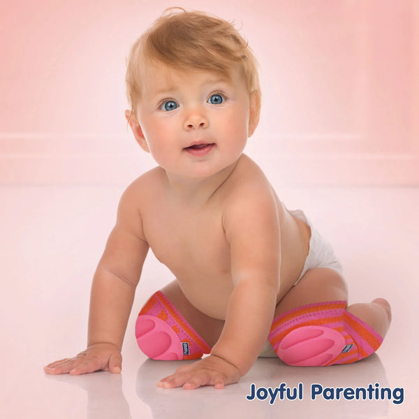 Hopop Elbow & Knee Pads For Crawling Baby - Assorted Print