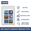 Hopop Mozzbito 100% Natural Mosquito Repellent Patches (Pack Of 24) - Assorted Print