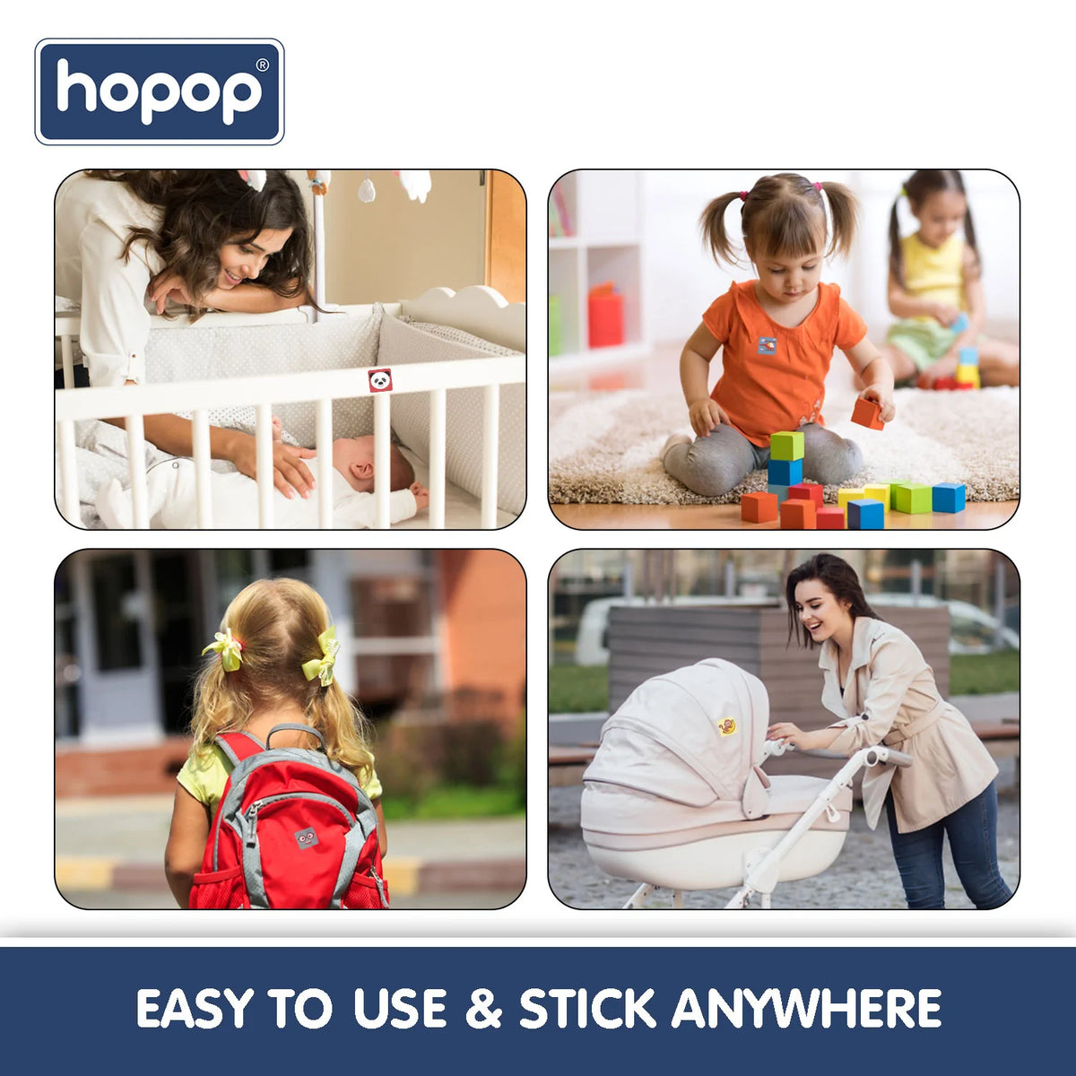 Hopop Mozzbito Natural Mosquito Repellent Patches 24 Patches – Assorted Print