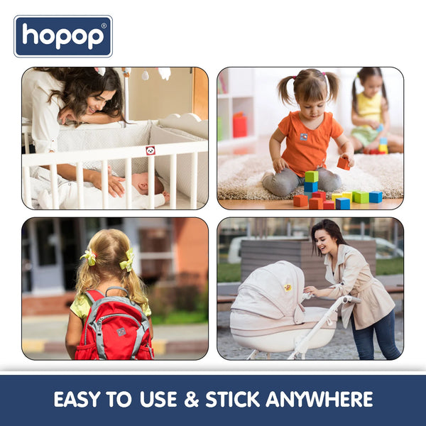 Hopop Mozzbito 100% Natural Mosquito Repellent Patches (Pack Of 24) - Assorted Print