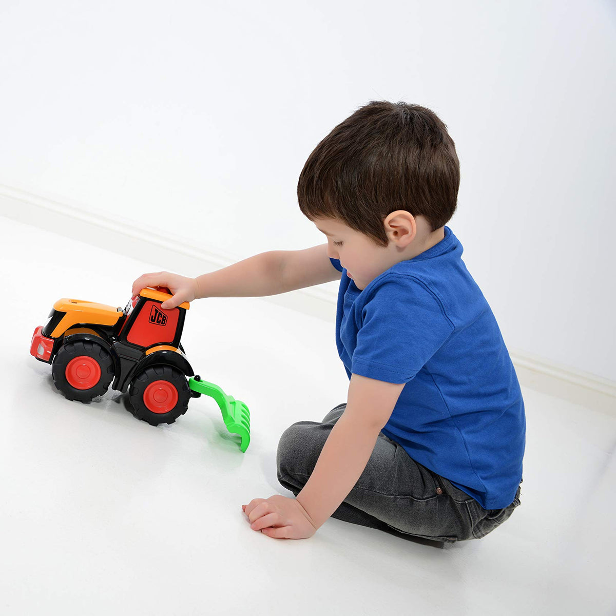 JCB My First Big Wheeler Freddie Fastrac 12M+ – Multicolour