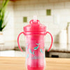 Dr Browns Insulated Straw Cup 10 Oz./300 Ml -Pink (1 To 3 Years)