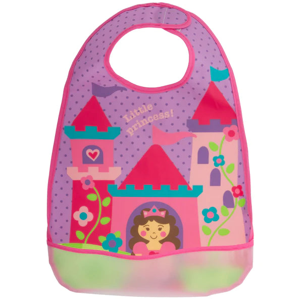 Stephen Joseph Wipeable Bibs Princess