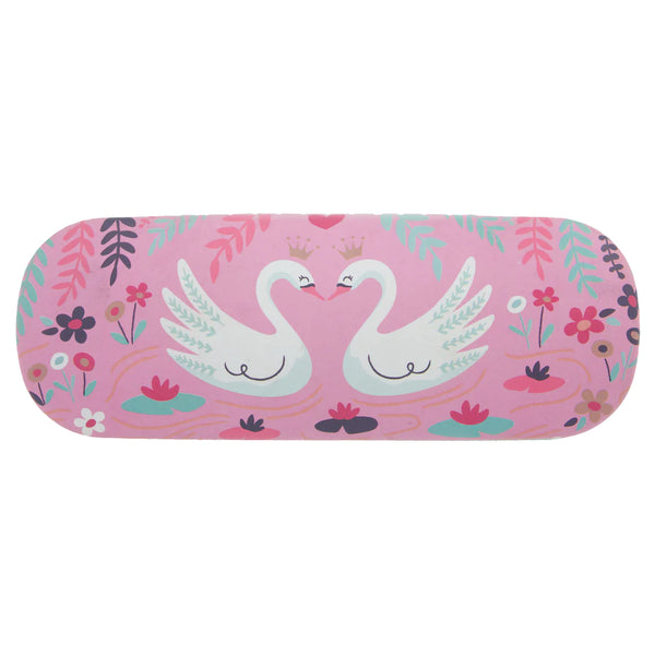 Stephen Joseph Hard Eye Glass Case Swan