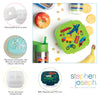 Stephen Joseph Snack Box With Ice Pack - Unicorn