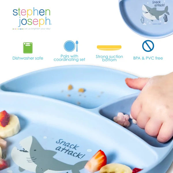 Stephen Joseph Baby Plate Dino