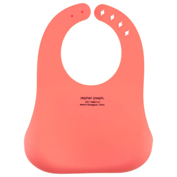 Stephen Joseph Silicone Bib Flower