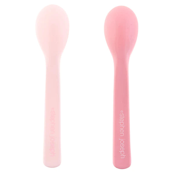 Stephen Joseph Silicone Baby Spoons Bunny