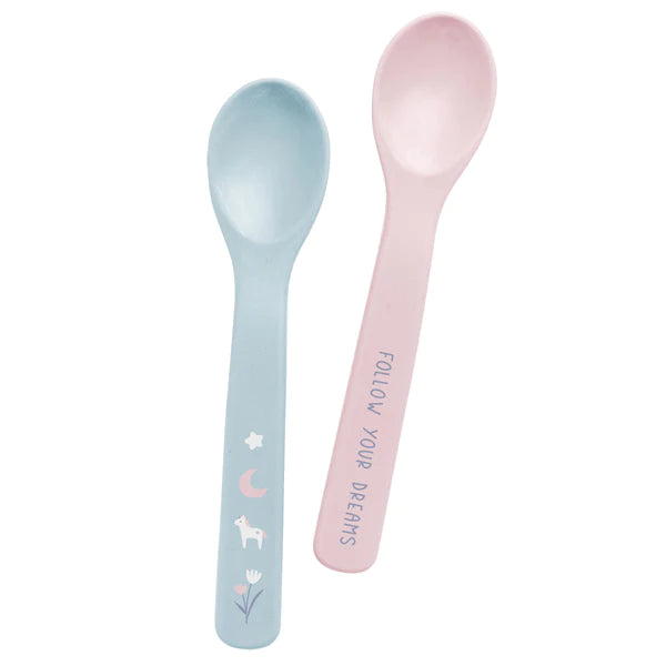 Stephen Joseph Silicone Baby Spoons Unicorn